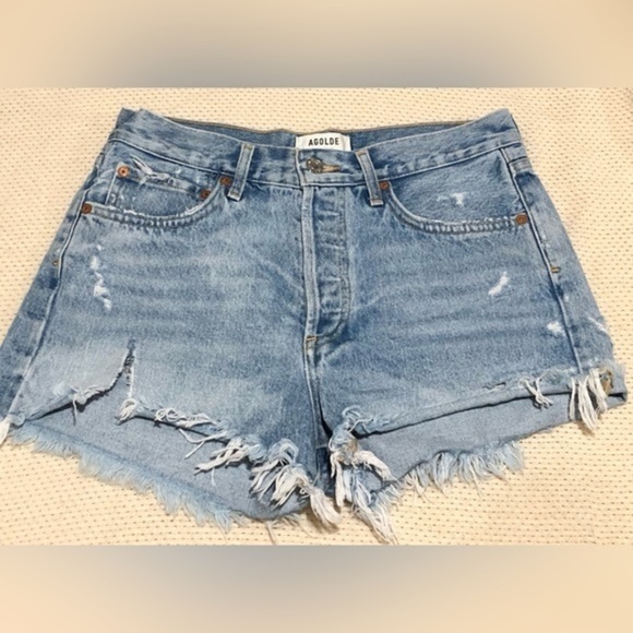 Agolde Pants - Agolde Parker Cut Off Shorts